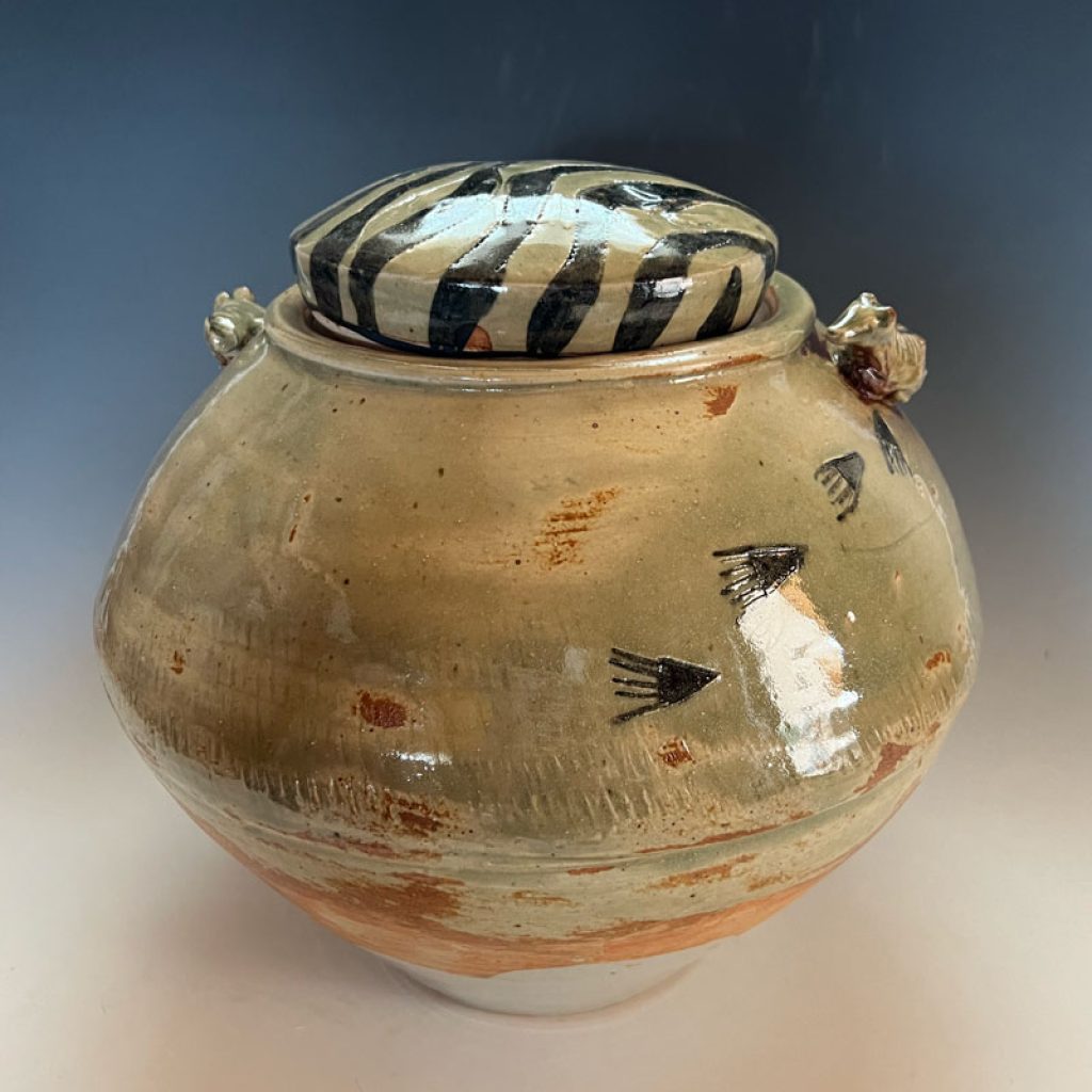 Preservation Covered Jar – Janet Lever-Wood Clay Arts